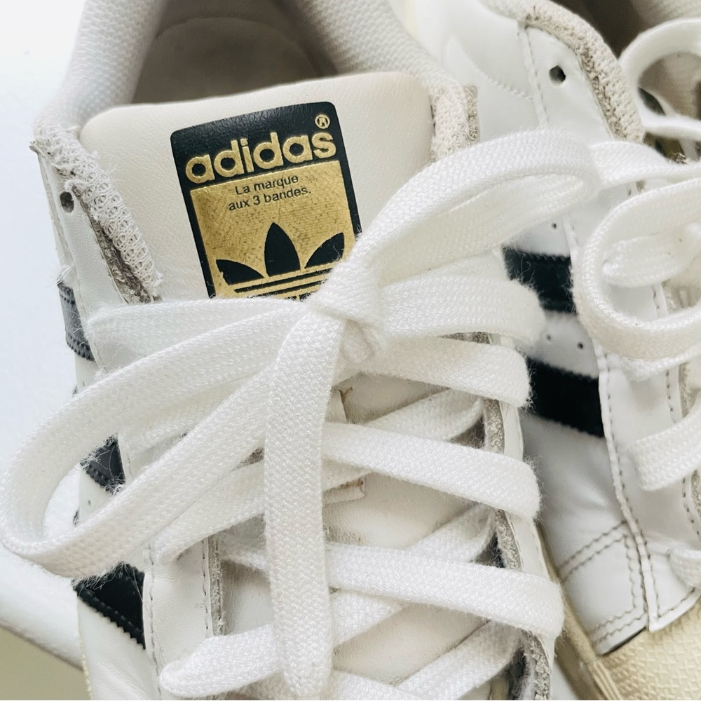 Adidas Stan Smith White / Black Women’s Size 6 - Picture 9 of 9